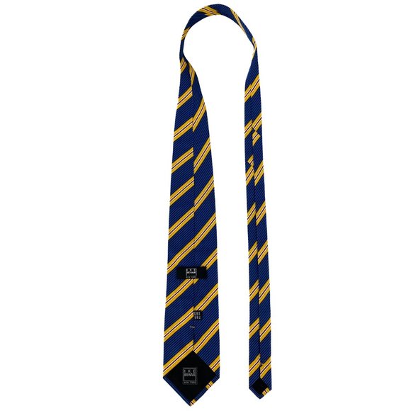 IKE BEHAR New York Diagonal Stripe Silk Tie - Picture 6 of 16